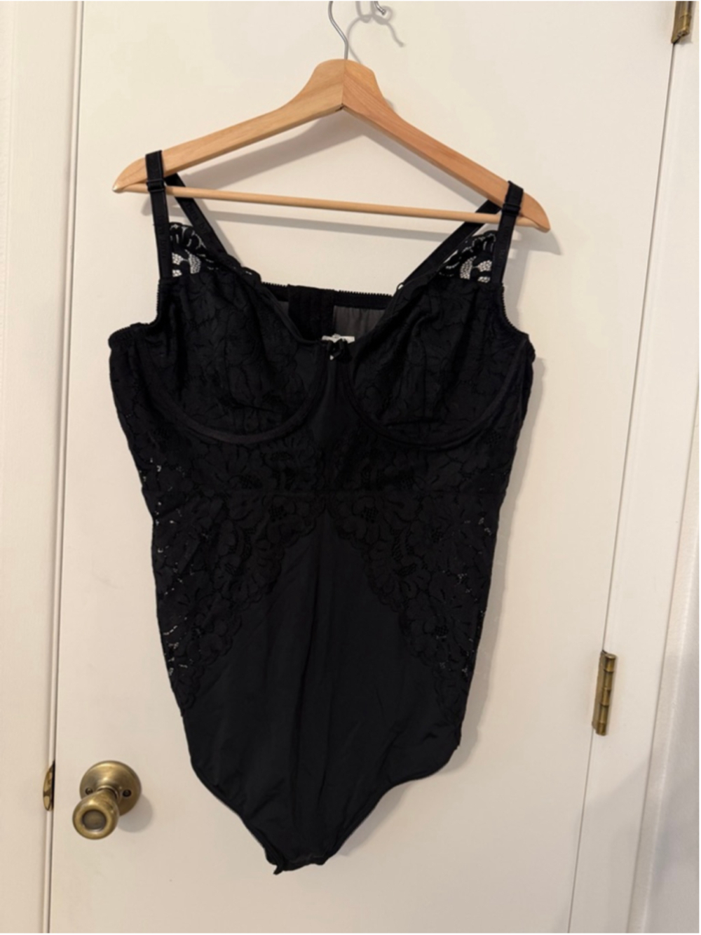 Torrid Tara Lynn Black Lace Bodysuit Teddy Shapewear Lingerie Plus Size 3 NWT